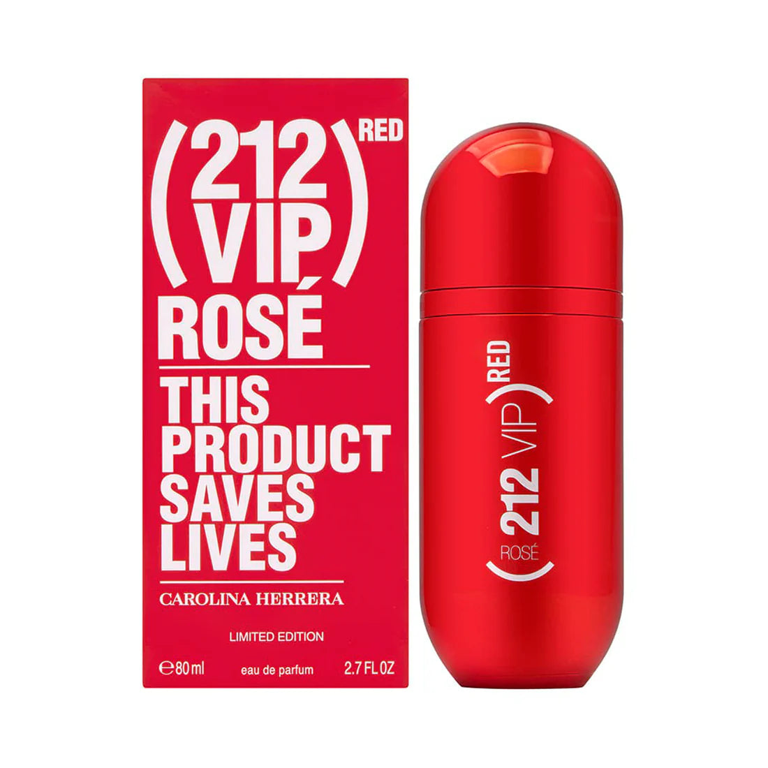 CAROLINA HERRERA 212 VIP Rosé Red EDP 80ml