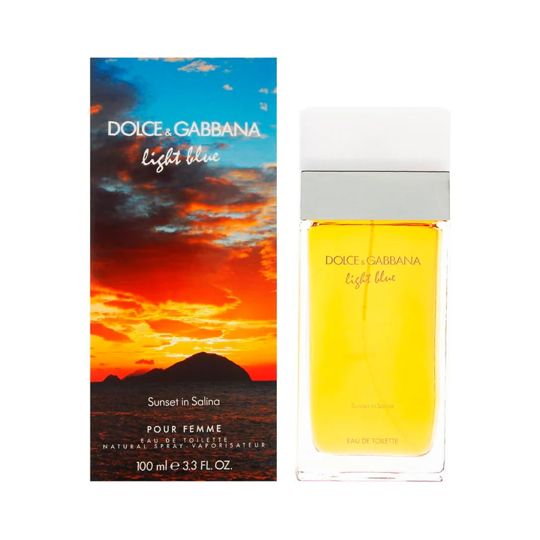 DOLCE & GABBANA Light Blue Sunset in Salina Pour Femme EDT 100ml