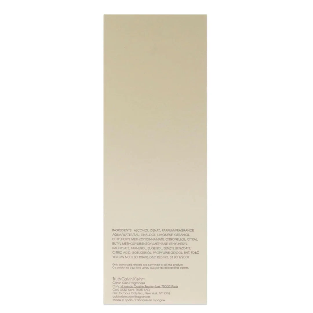 CALVIN KLEIN Truth EDP 100ml