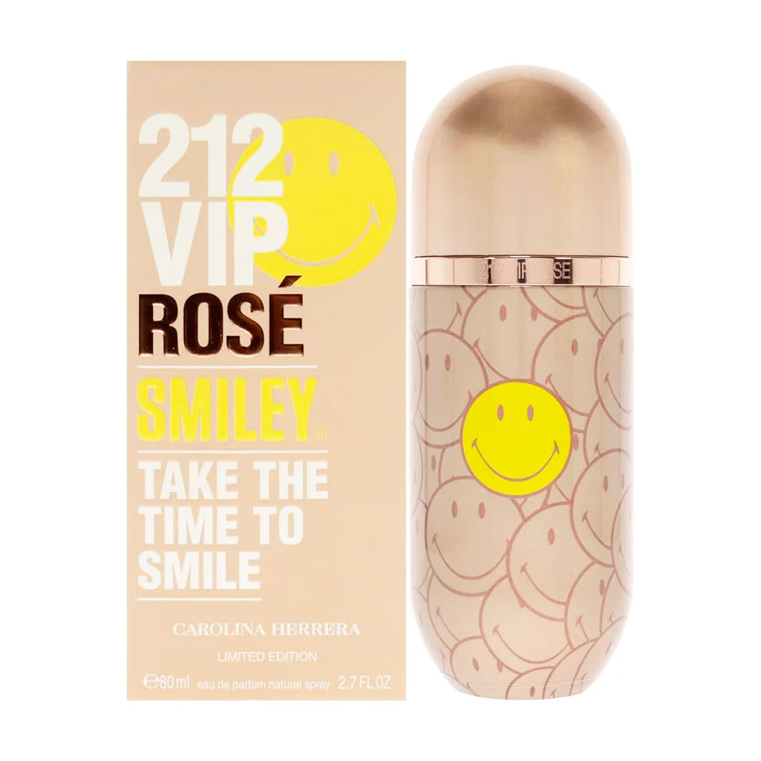 CAROLINA HERRERA 212 VIP Rosé Smiley EDP 80ml