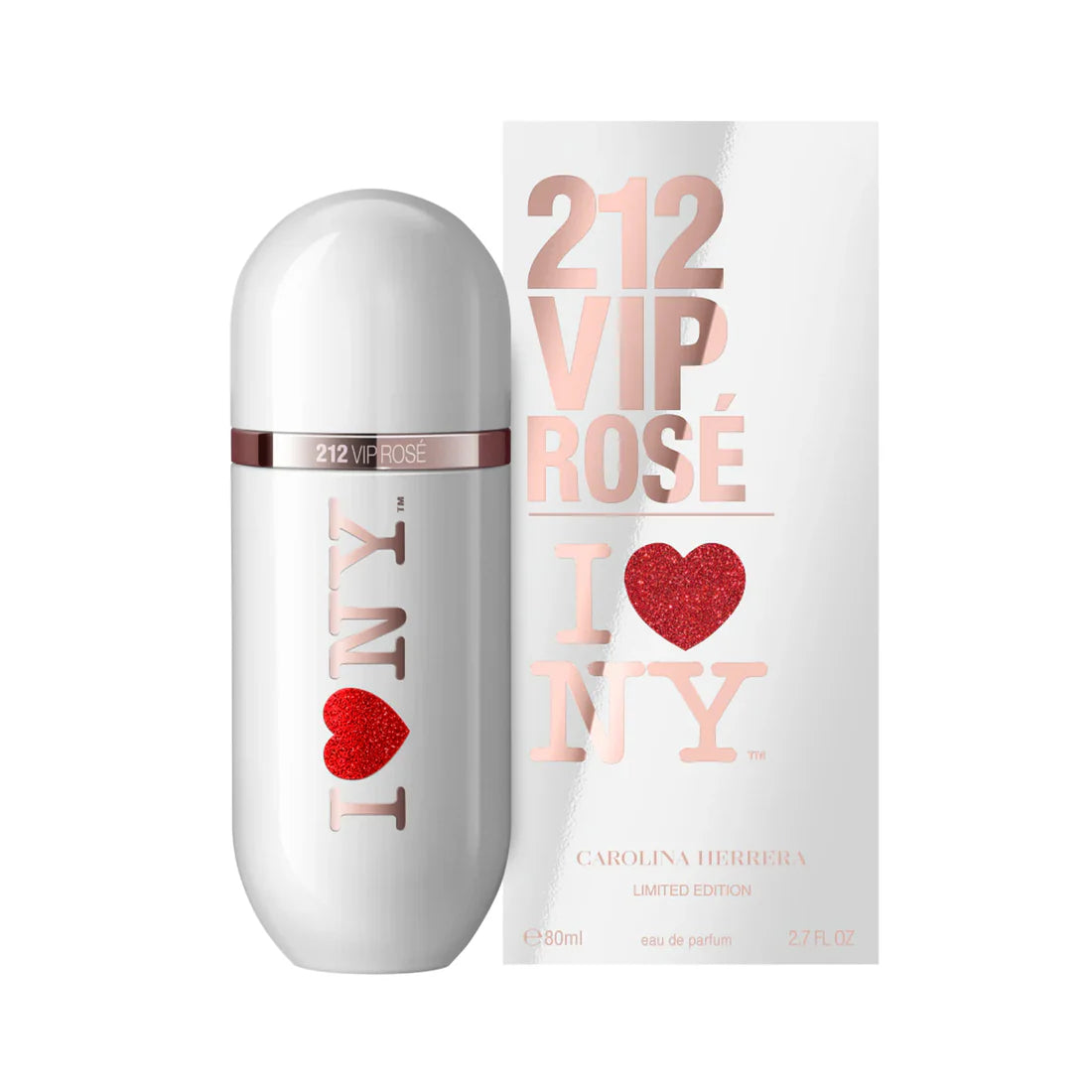 CAROLINA HERRERA 212 VIP Rosé I Love NY EDP 80ml