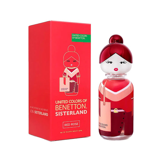 BENETTON Sisterland Red Rose  EDT 80ml