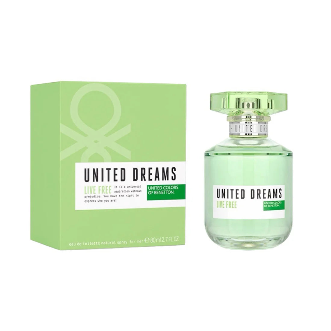 BENETTON United Dreams Live Free EDT 80ml