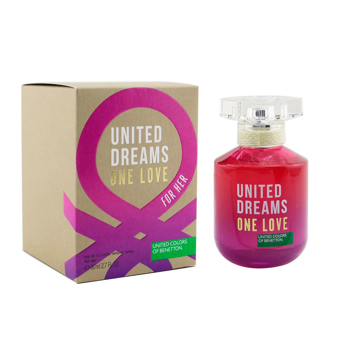 BENETTON United Dreams One Love For Her EDT 80ml